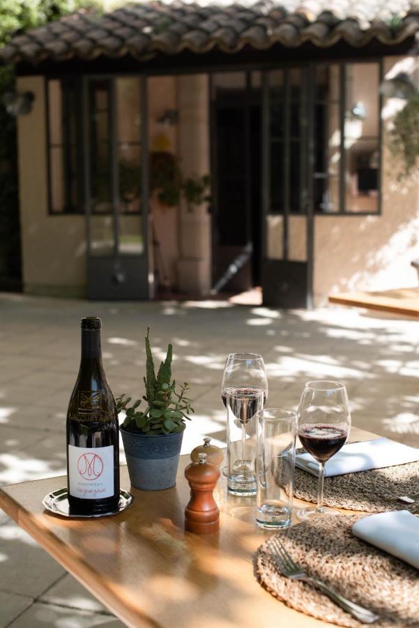 Societe Hoteliere De Montmirail Gigondas Buitenkant foto